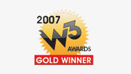 W3 Gold Award Winner